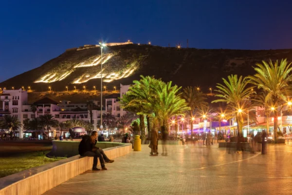 Agadir nocą